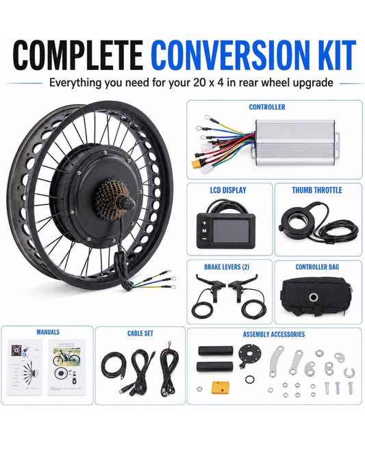 48v 2000w 20 x 4 Tire Sleeper Kit