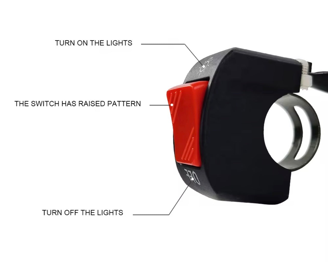 Light Switch On/Off Fit to Surron Light Bee X and S.