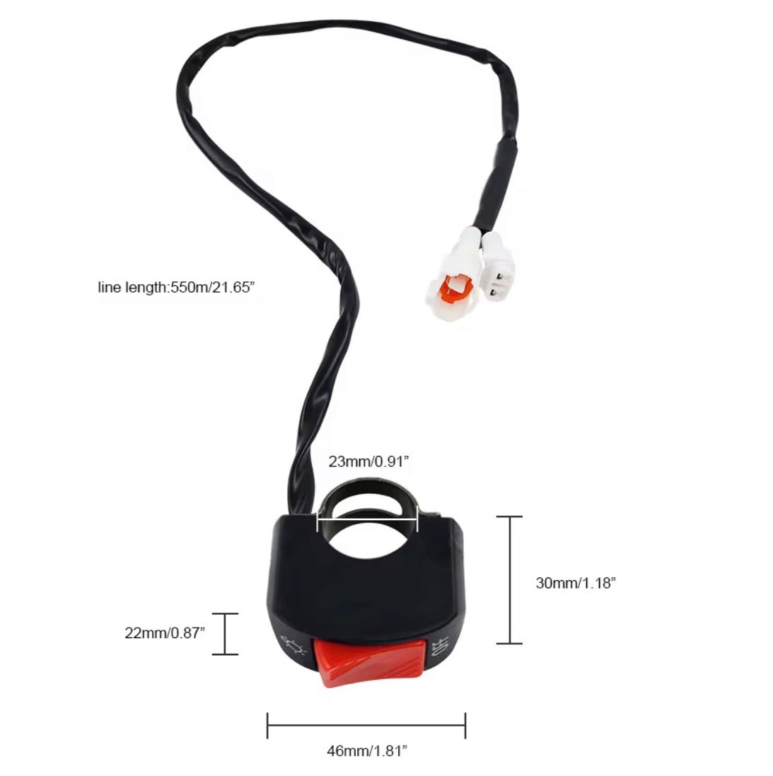 Light Switch On/Off Fit to Surron Light Bee X and S.